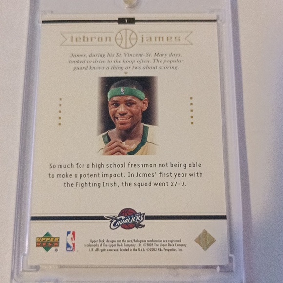 LeBron James Rookie #1 - Picture 2 of 2